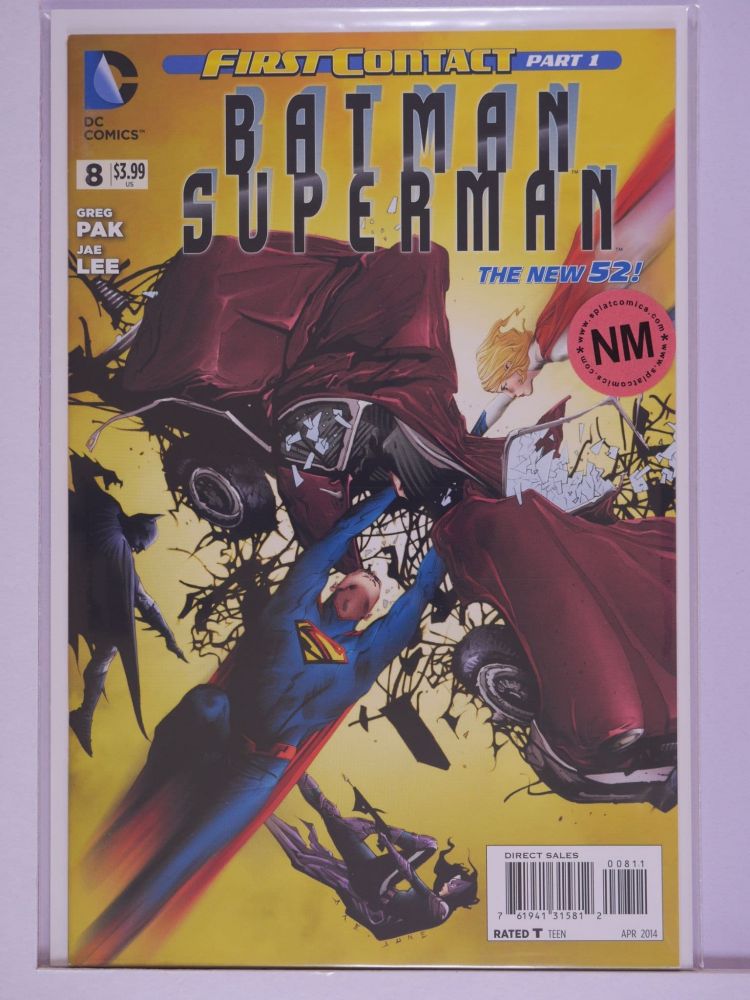 BATMAN SUPERMAN NEW 52 (2011) Volume 1: # 0008 NM