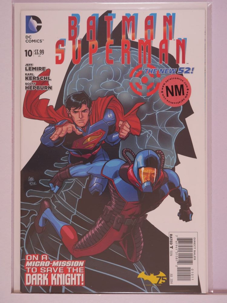 BATMAN SUPERMAN NEW 52 (2011) Volume 1: # 0010 NM