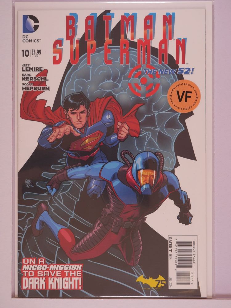 BATMAN SUPERMAN NEW 52 (2011) Volume 1: # 0010 VF