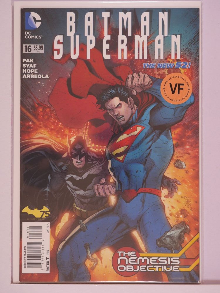 BATMAN SUPERMAN NEW 52 (2011) Volume 1: # 0016 VF