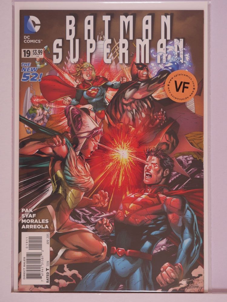 BATMAN SUPERMAN NEW 52 (2011) Volume 1: # 0019 VF