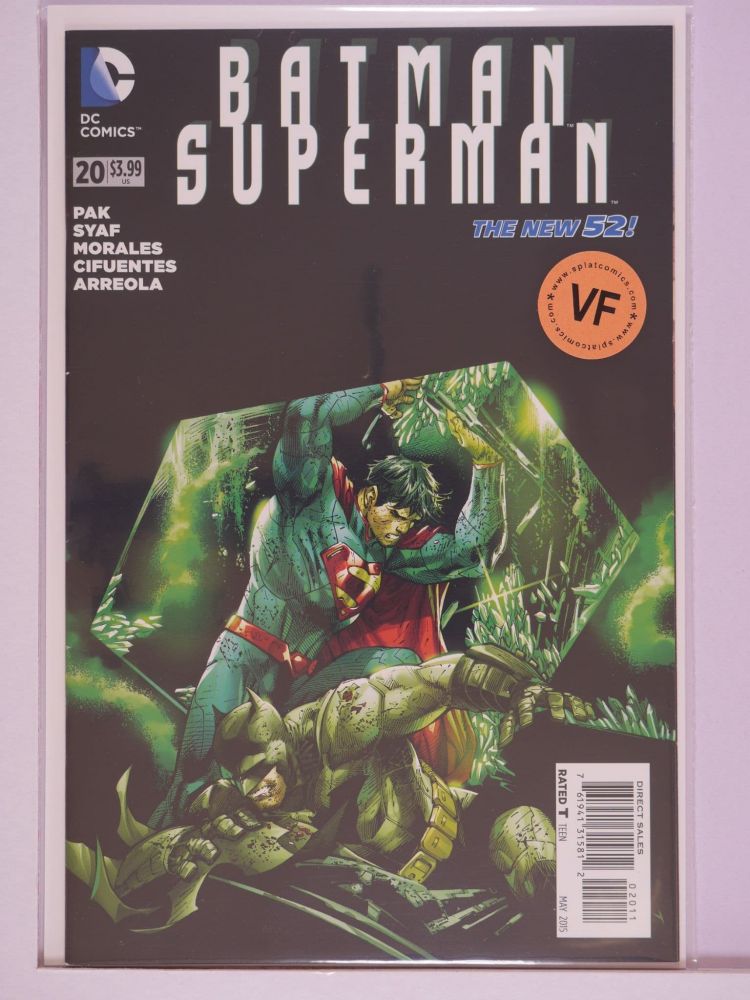 BATMAN SUPERMAN NEW 52 (2011) Volume 1: # 0020 VF