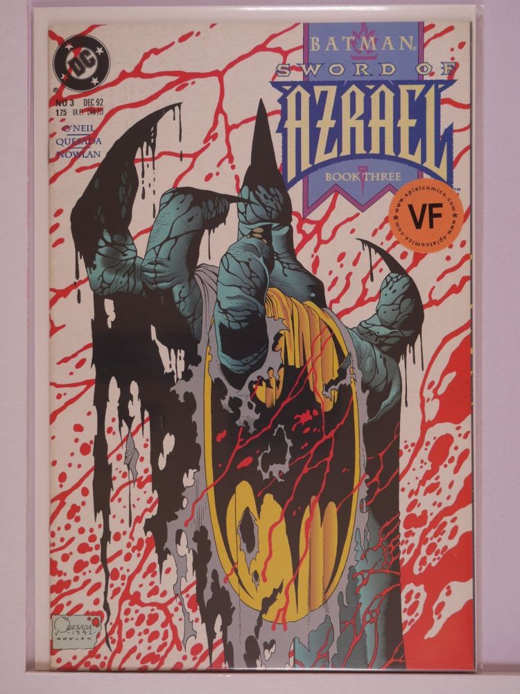 BATMAN SWORD OF AZRAEL (1992) Volume 1: # 0003 VF