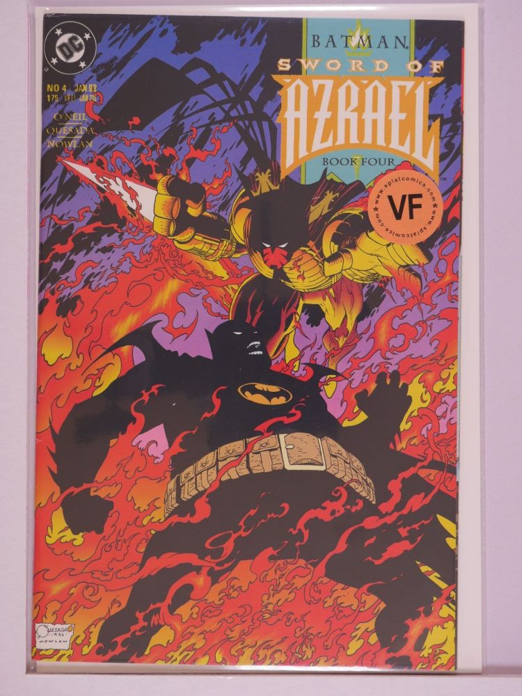 BATMAN SWORD OF AZRAEL (1992) Volume 1: # 0004 VF