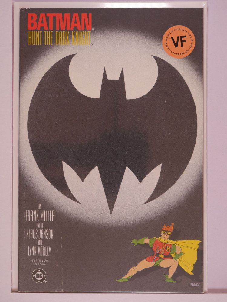 BATMAN THE DARK KNIGHT (1986) Volume 1: # 0003 VF