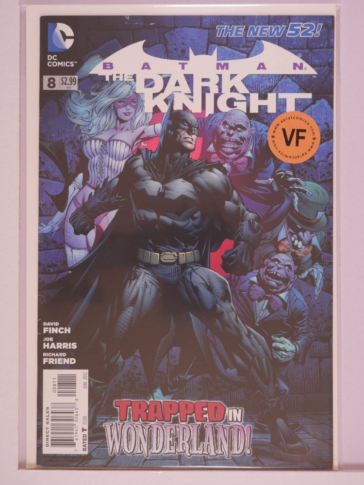 BATMAN THE DARK KNIGHT NEW 52 (2011) Volume 1: # 0008 VF
