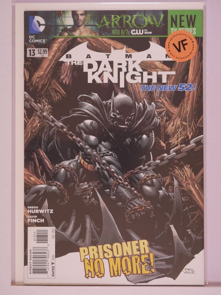 BATMAN THE DARK KNIGHT NEW 52 (2011) Volume 1: # 0013 VF