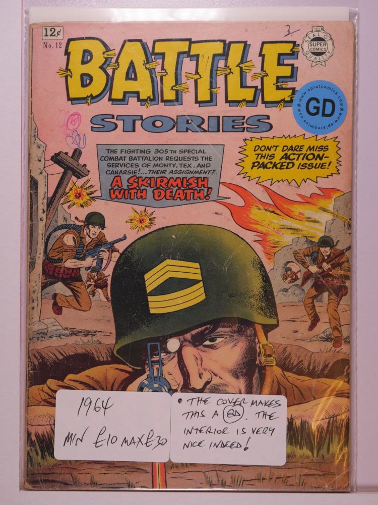 BATTLE STORIES (1963) Volume 1: # 0012 GD