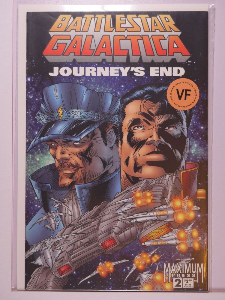BATTLESTAR GALACTICA JOURNEYS END (1996) Volume 1: # 0002 VF