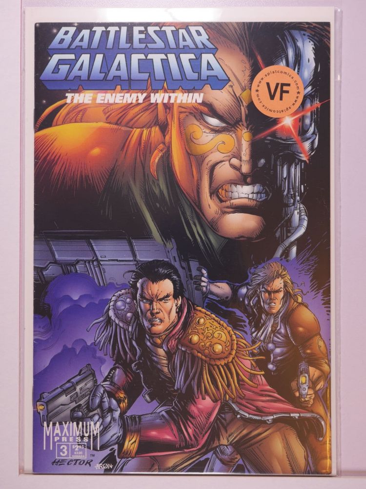 BATTLESTAR GALACTICA THE ENEMY WITHIN (1995) Volume 1: # 0003 VF