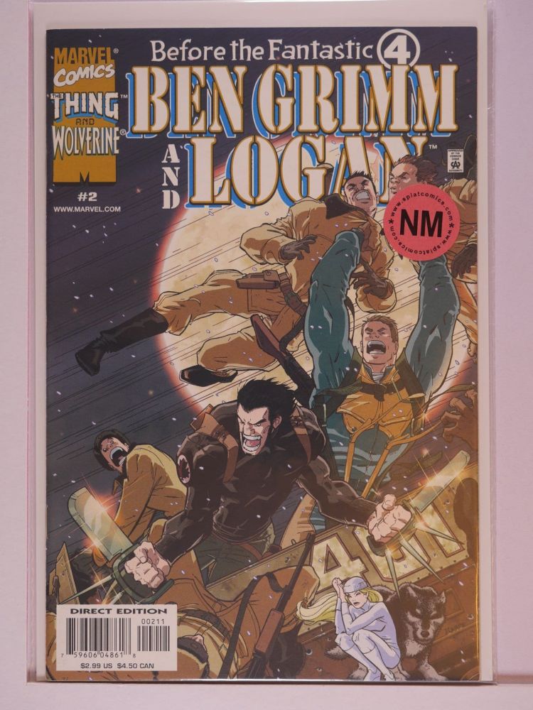 BEFORE THE FANTASTIC FOUR BEN GRIMM AND LOGAN (2000) Volume 1: # 0002 NM