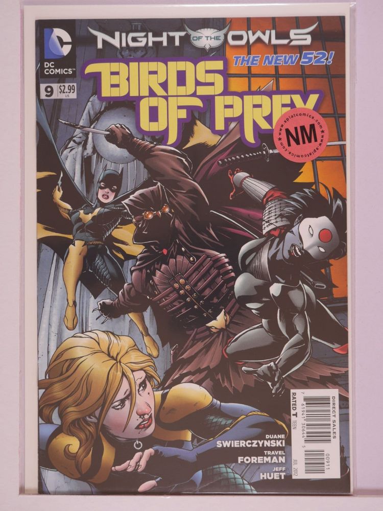 BIRDS OF PREY NEW 52 (2011) Volume 1: # 0009 NM