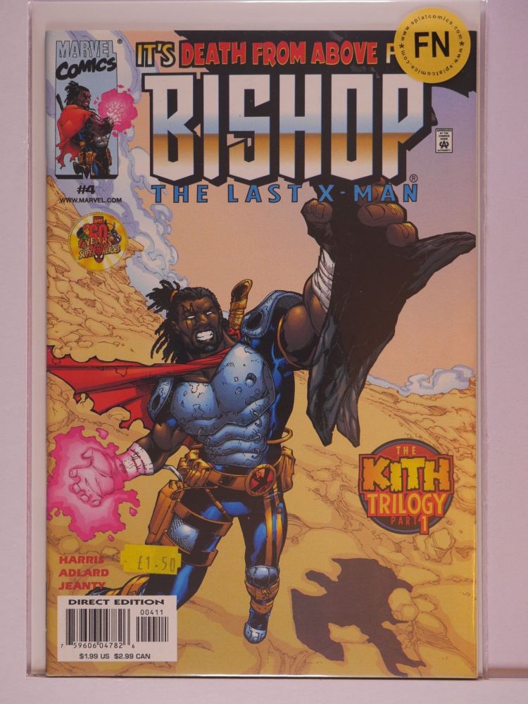 BISHOP THE LAST X-MAN (1999) Volume 1: # 0004 FN