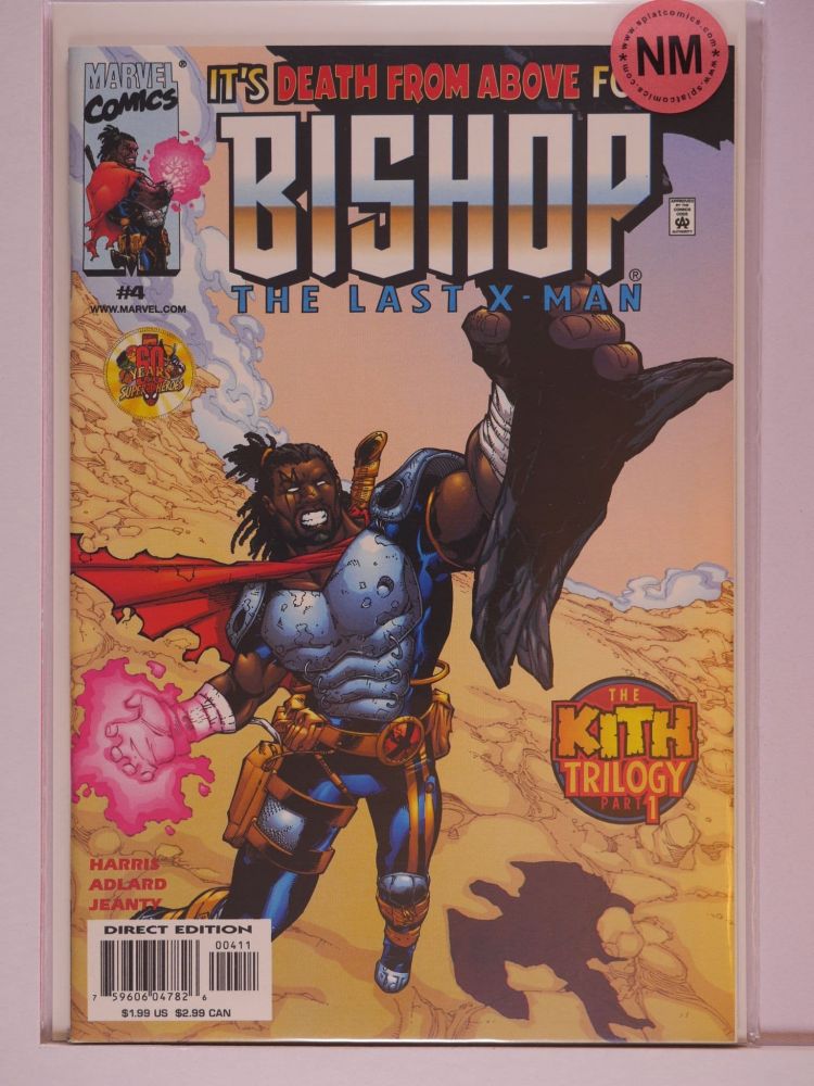 BISHOP THE LAST X-MAN (1999) Volume 1: # 0004 NM
