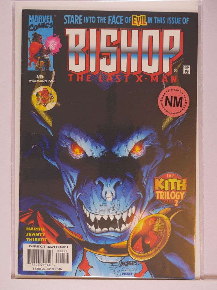 BISHOP THE LAST X-MAN (1999) Volume 1: # 0005 NM