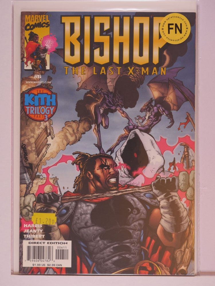 BISHOP THE LAST X-MAN (1999) Volume 1: # 0006 FN