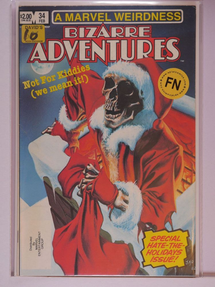 BIZARRE ADVENTURES (1981) Volume 1: # 0034 FN