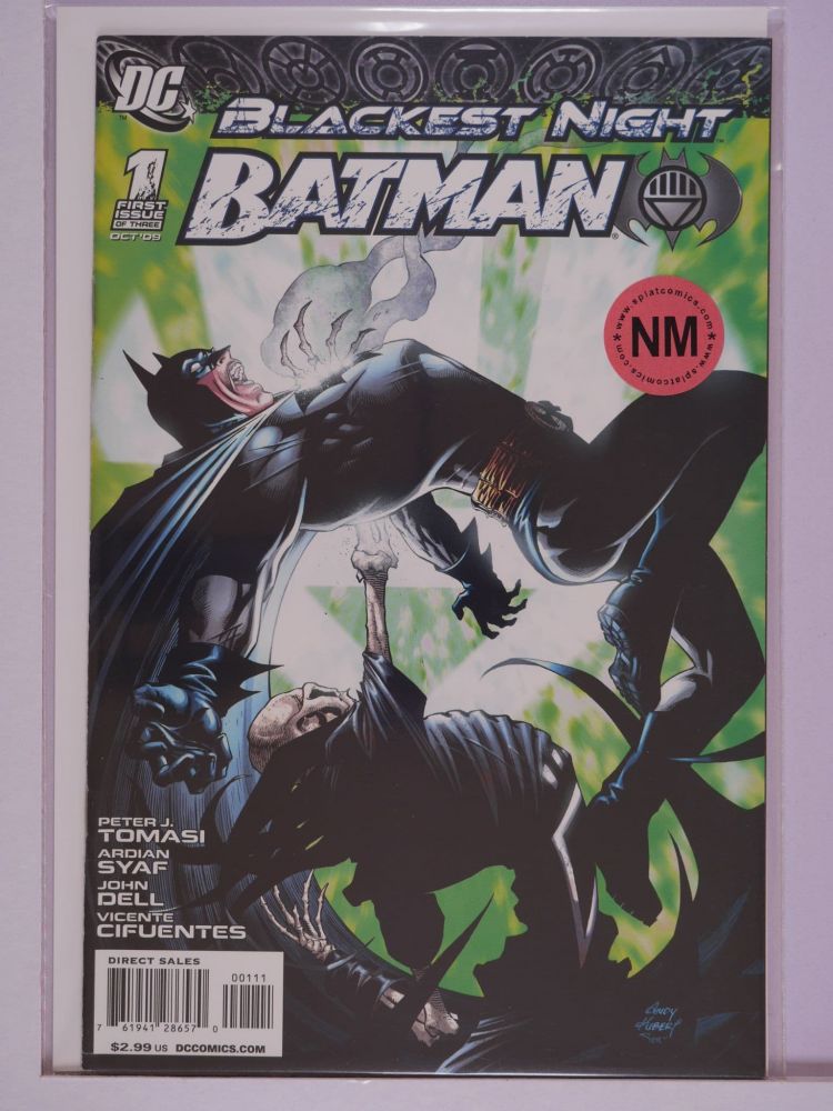 BLACKEST NIGHT BATMAN (2009) Volume 1: # 0001 NM