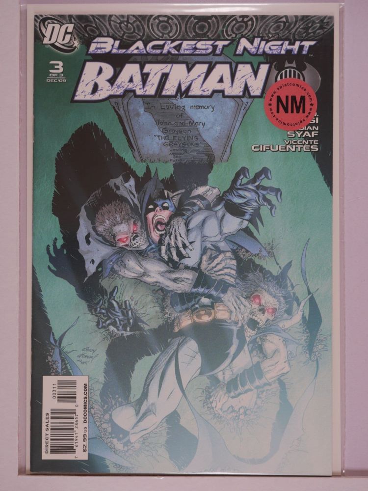 BLACKEST NIGHT BATMAN (2009) Volume 1: # 0003 NM