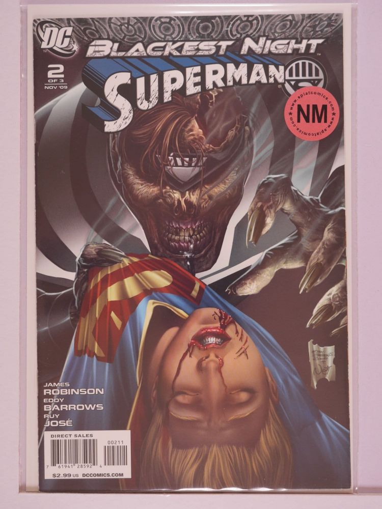 BLACKEST NIGHT SUPERMAN (2009) Volume 1: # 0002 NM