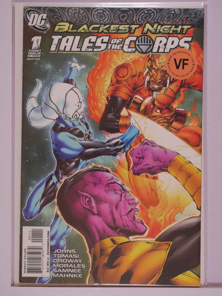 BLACKEST NIGHT TALES OF THE CORPS (2009) Volume 1: # 0001 VF