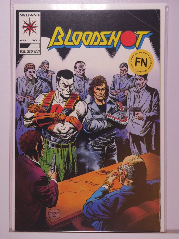 BLOODSHOT (1993) Volume 1: # 0004 FN