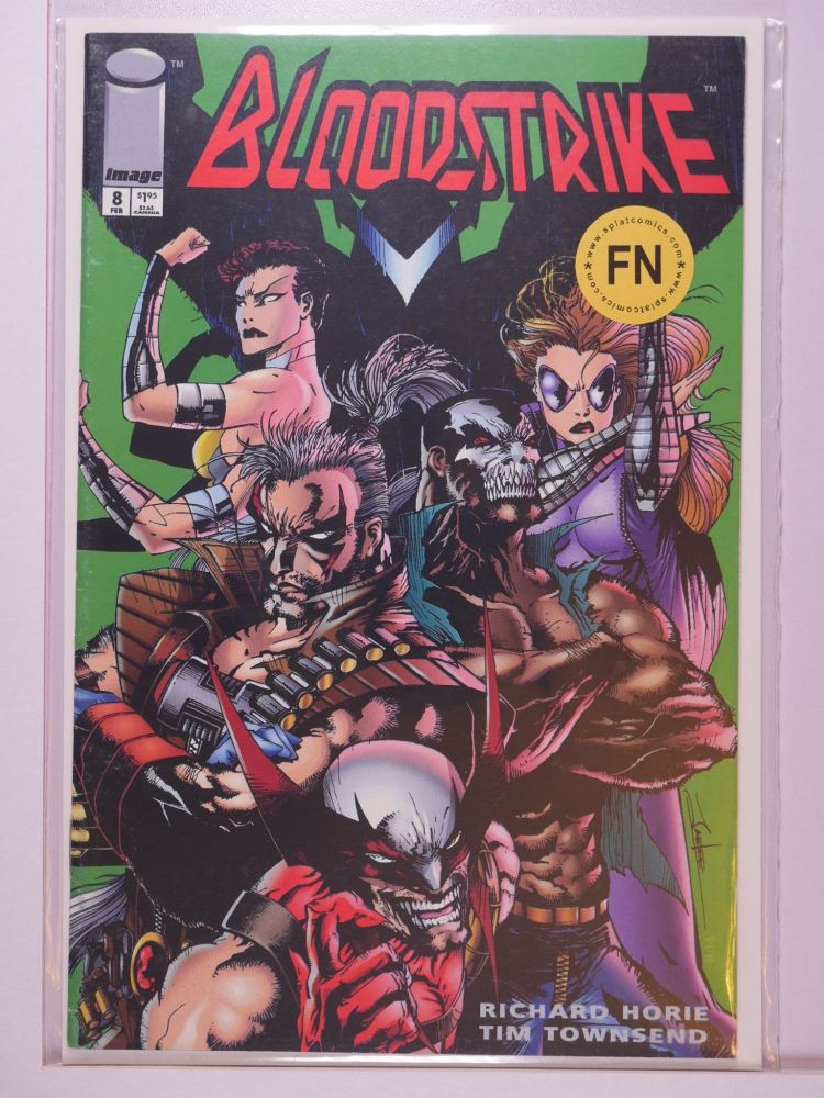 BLOODSTRIKE (1993) Volume 1: # 0008 FN