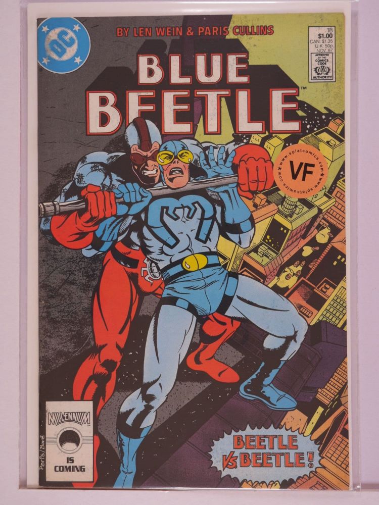 BLUE BEETLE (1986) Volume 1: # 0018 VF