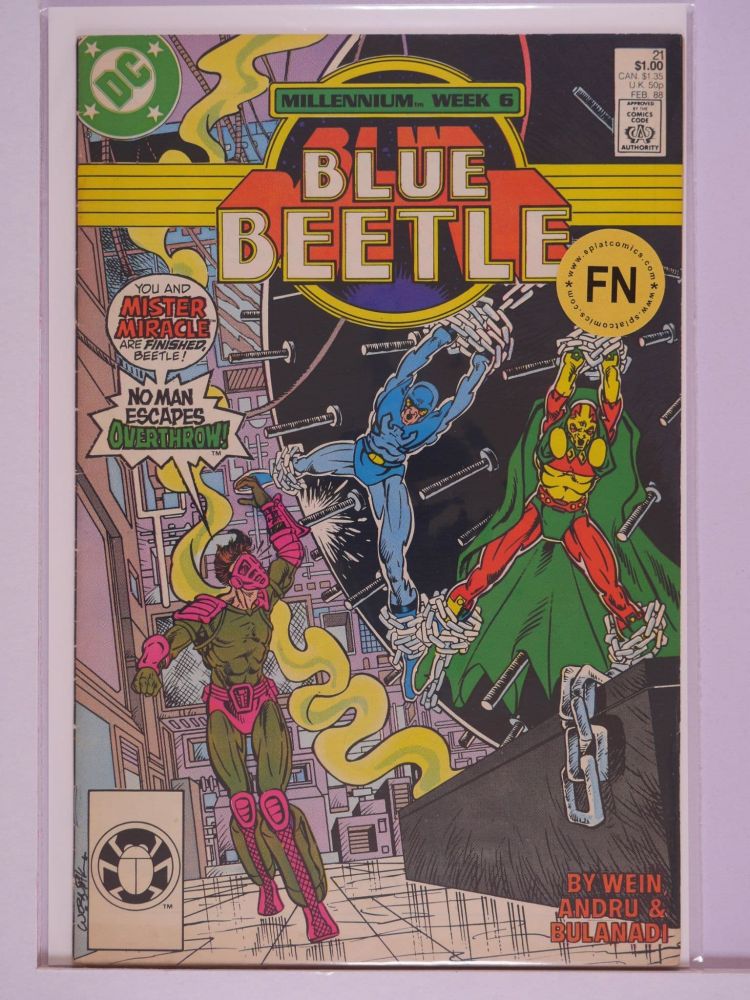 BLUE BEETLE (1986) Volume 1: # 0021 FN