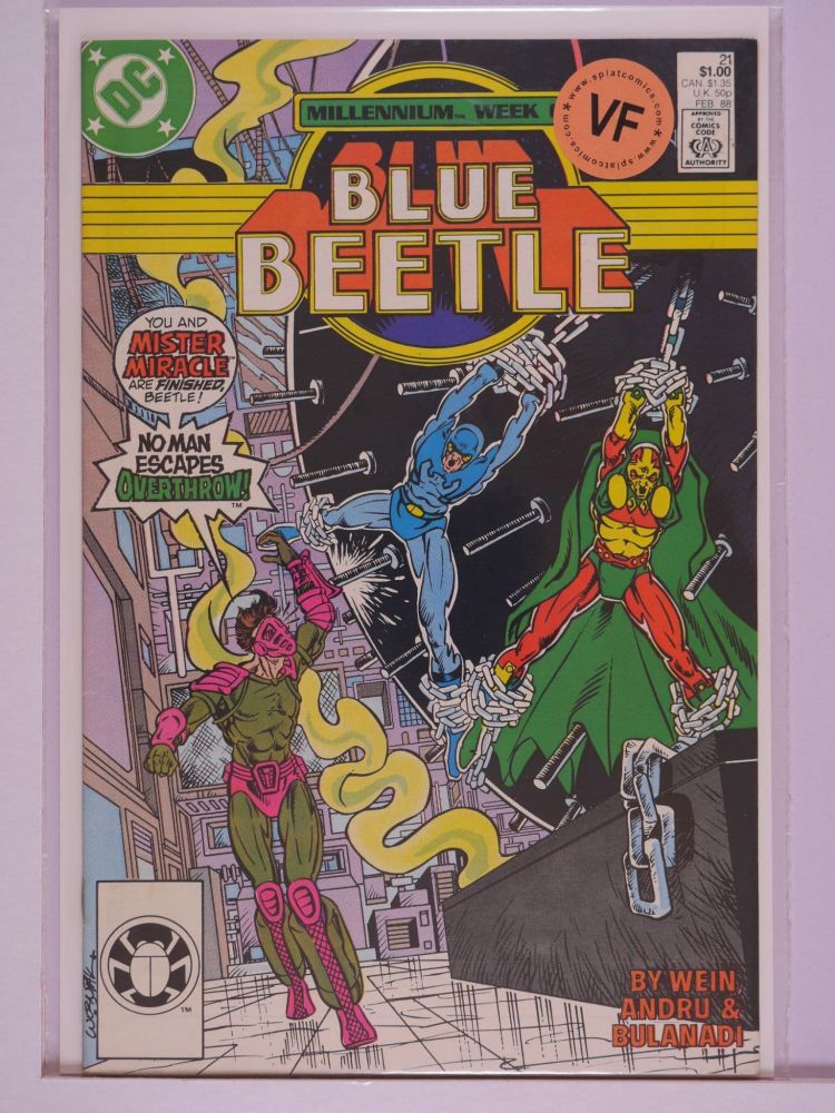 BLUE BEETLE (1986) Volume 1: # 0021 VF
