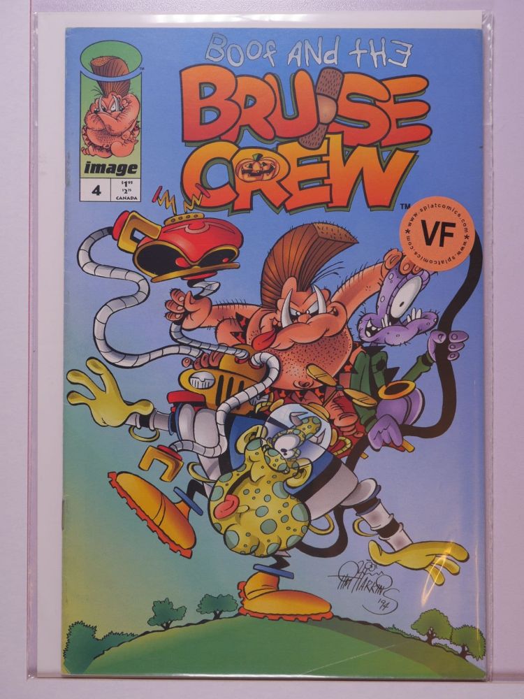 BOOF AND THE BRUISE CREW (1994) Volume 1: # 0004 VF