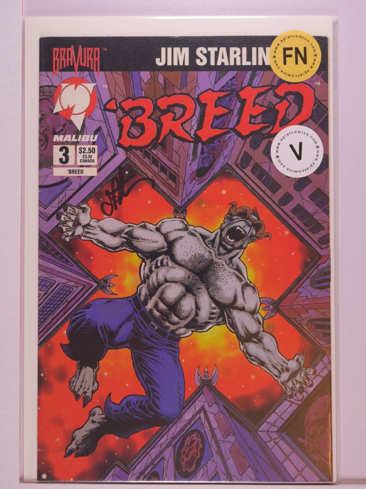 BREED (1994) Volume 1: # 0003 FN SIGNED BY JIM STARLIN