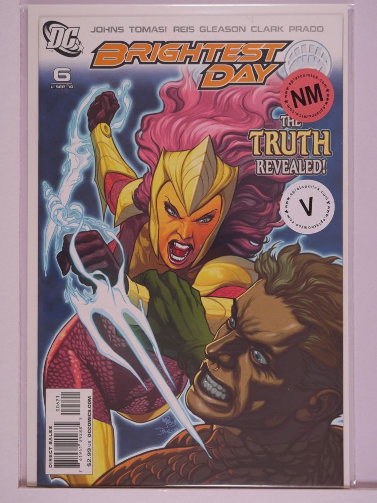 BRIGHTEST DAY (2010) Volume 1: # 0006 NM IVAN REIS COVER THE TRUTH REVEALED VARIANT