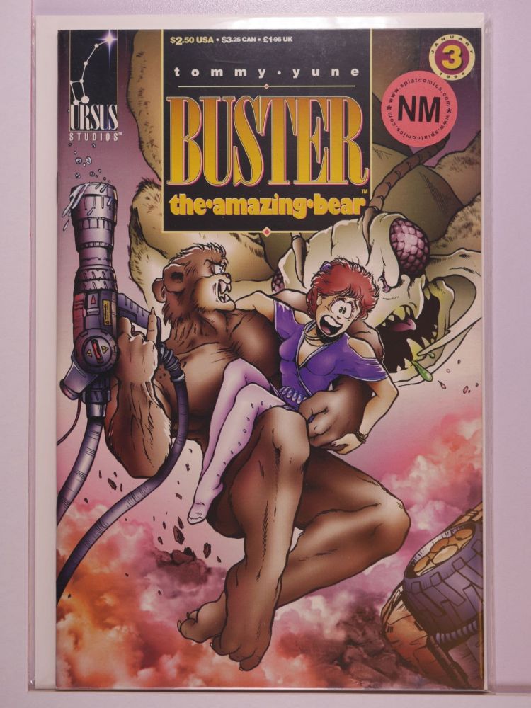BUSTER THE AMAZING BEAR (1992) Volume 1: # 0003 NM