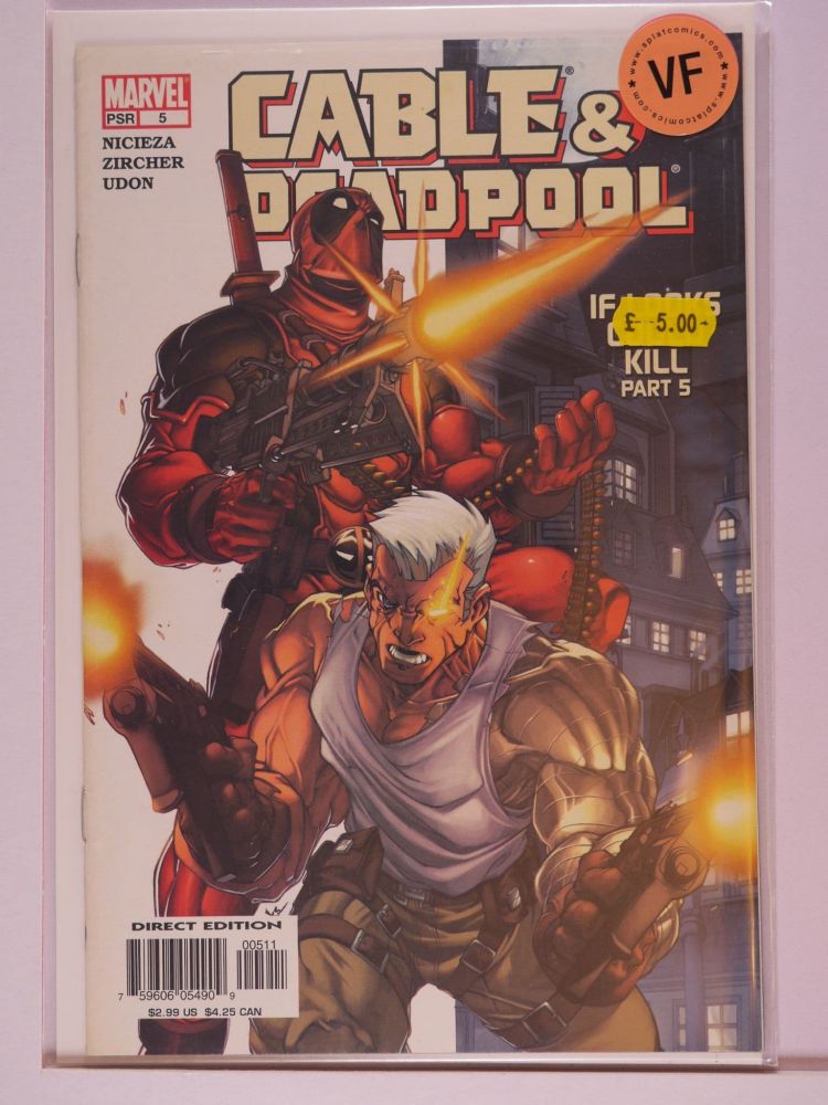 CABLE AND DEADPOOL (2004) Volume 1: # 0005 VF