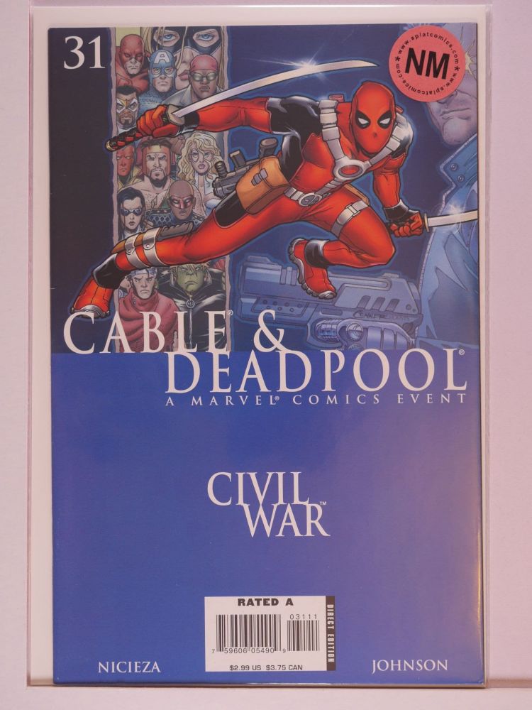 CABLE AND DEADPOOL (2004) Volume 1: # 0031 NM