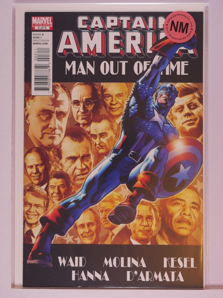 CAPTAIN AMERICA MAN OUT OF TIME (2011) Volume 1: # 0003 NM