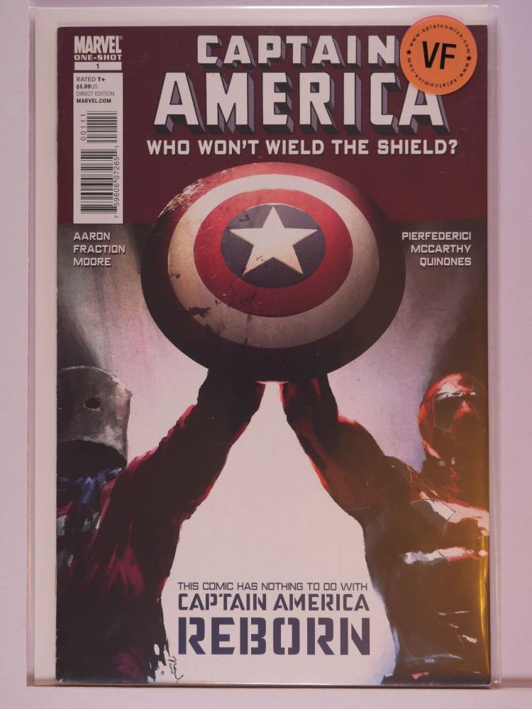 CAPTAIN AMERICA WHO WONT WIELD THE SHIELD (2010) Volume 1: # 0001 VF
