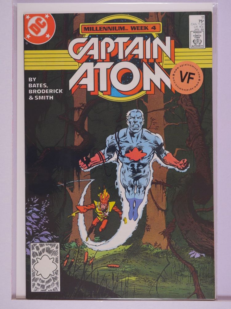 CAPTAIN ATOM (1987) Volume 2: # 0011 VF