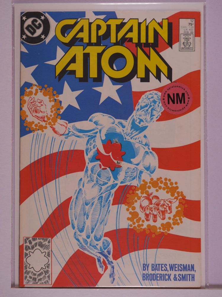 CAPTAIN ATOM (1987) Volume 2: # 0012 NM