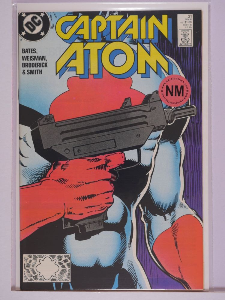 CAPTAIN ATOM (1987) Volume 2: # 0021 NM