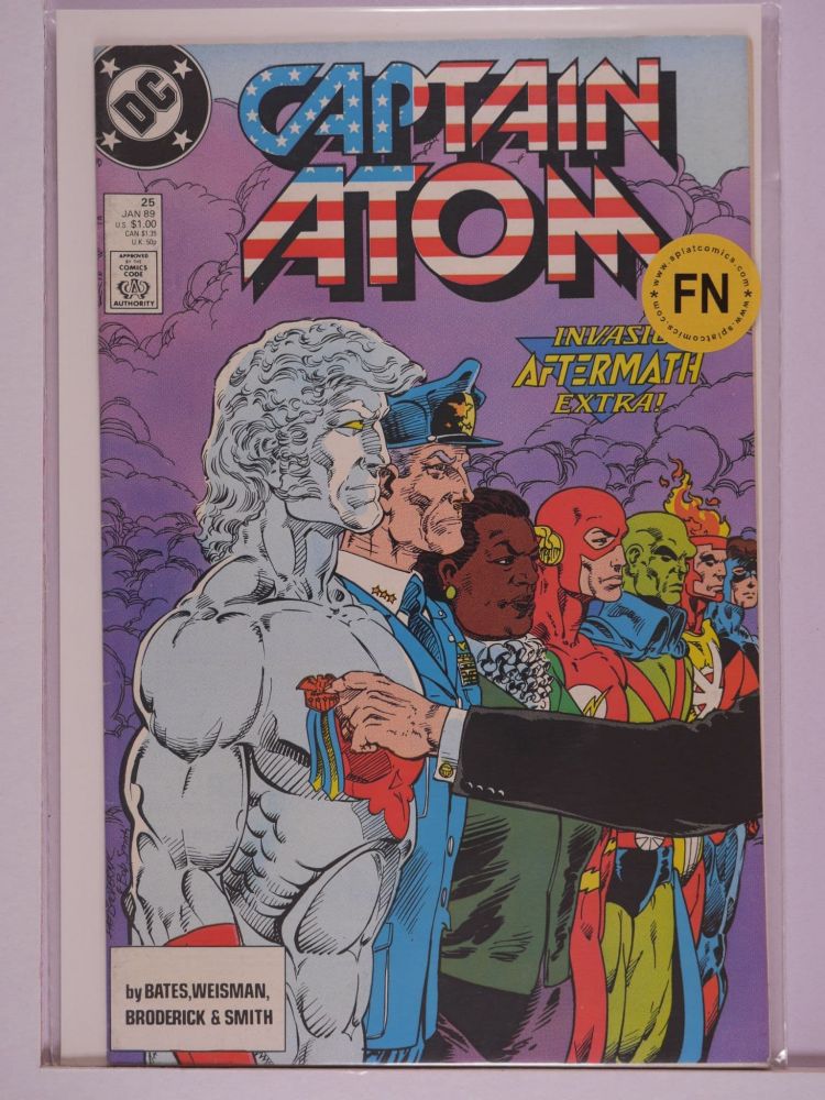 CAPTAIN ATOM (1987) Volume 2: # 0025 FN