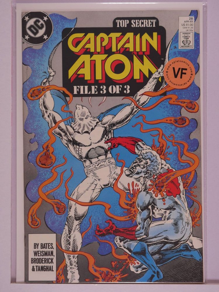 CAPTAIN ATOM (1987) Volume 2: # 0028 VF