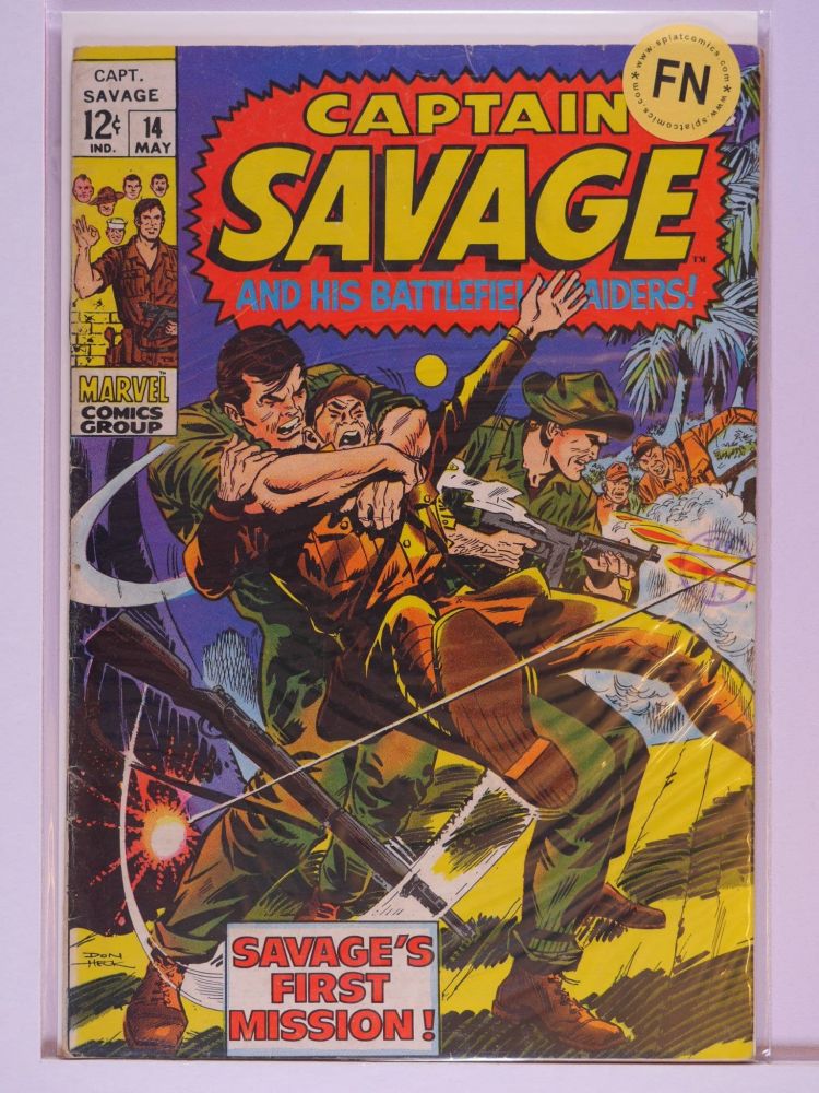 CAPTAIN SAVAGE AND HIS LEATHERNECK RAIDERS (1968) Volume 1: # 0014 FN