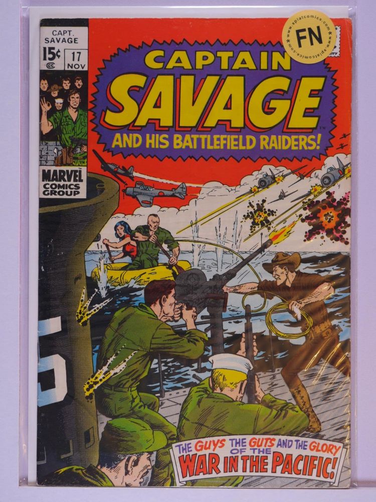 CAPTAIN SAVAGE AND HIS LEATHERNECK RAIDERS (1968) Volume 1: # 0017 FN