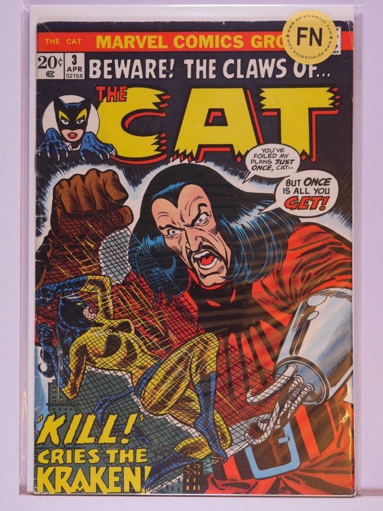 CAT THE (1972) Volume 1: # 0003 FN