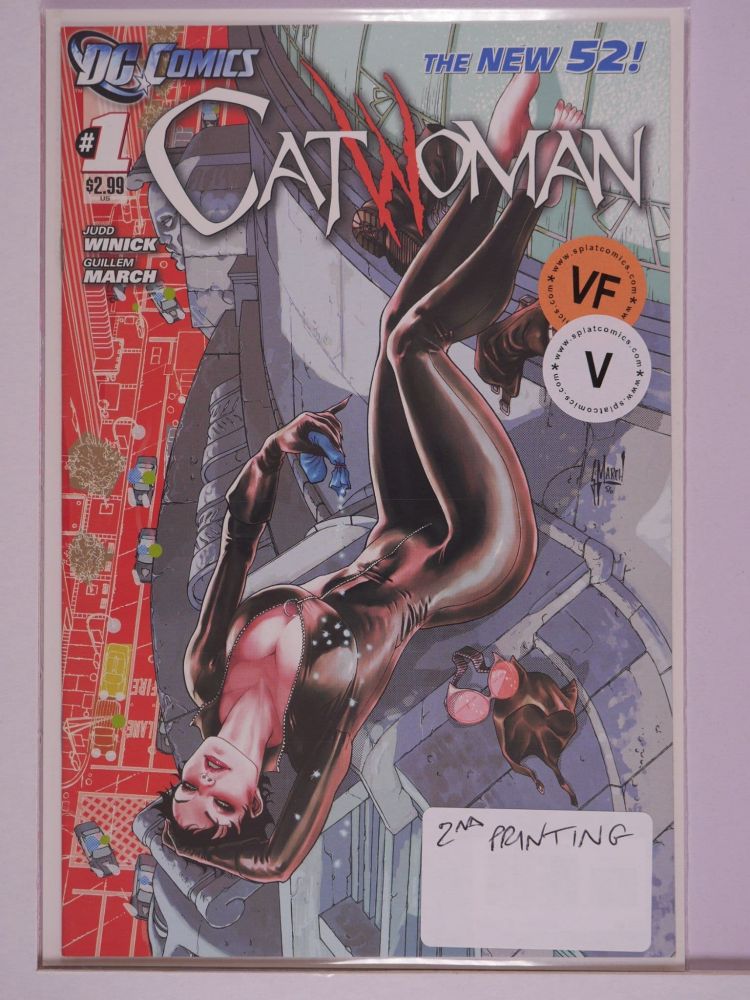 CATWOMAN NEW 52 (2011) Volume 1: # 0001 VF 2ND PRINT VARIANT