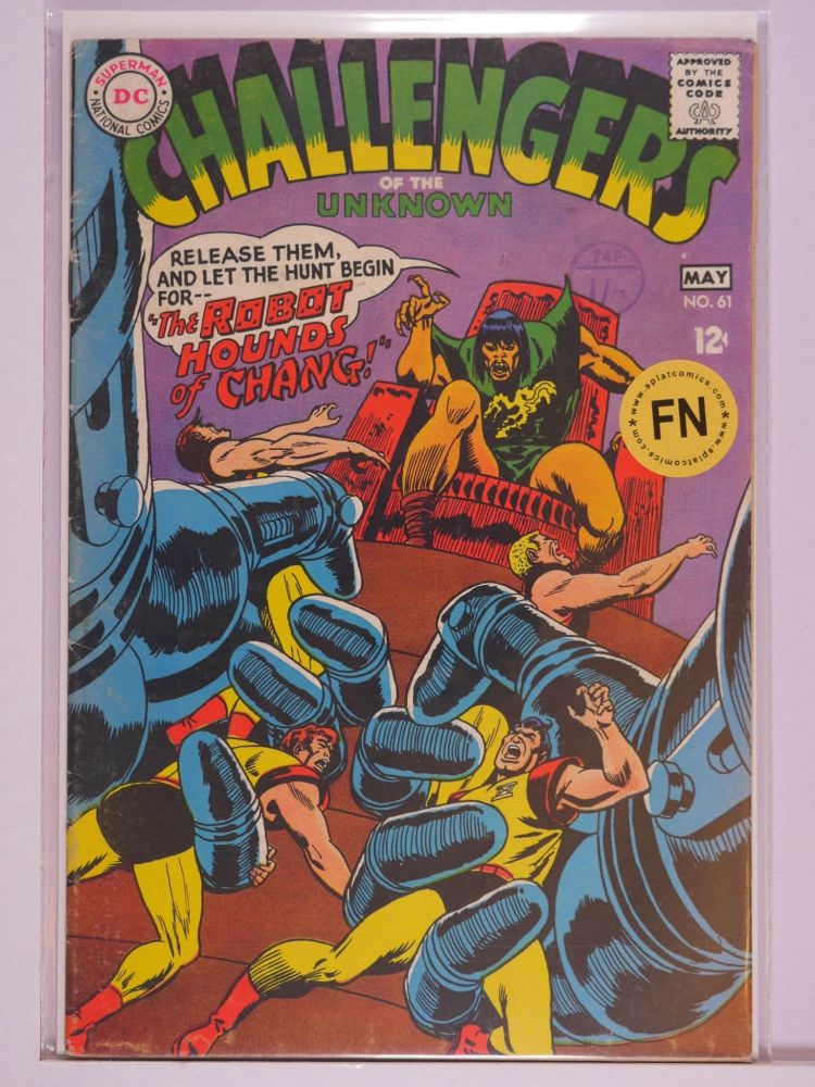 CHALLENGERS OF THE UNKNOWN (1958) Volume 1: # 0061 FN