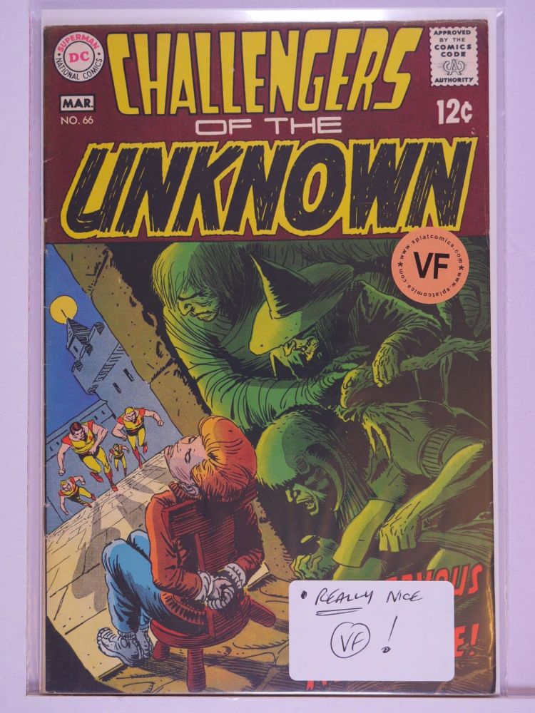 CHALLENGERS OF THE UNKNOWN (1958) Volume 1: # 0066 VF