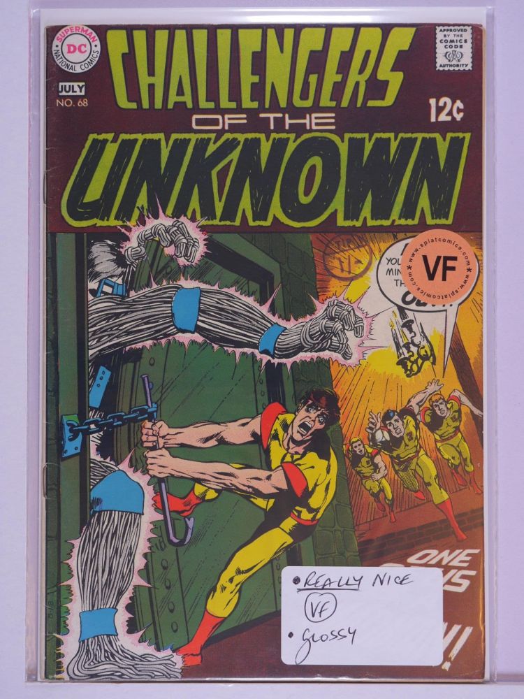 CHALLENGERS OF THE UNKNOWN (1958) Volume 1: # 0068 VF